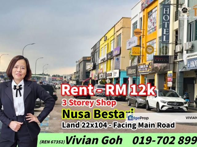 Shop for rent in Bukit Ledang, Johor