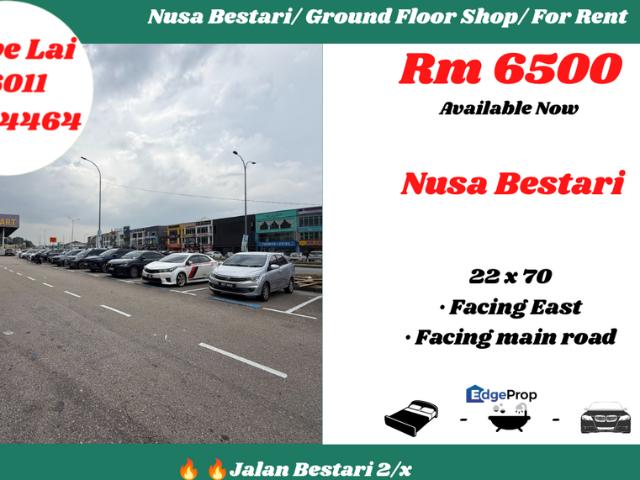 Shop for rent in Iskandar Puteri, Johor Bahru