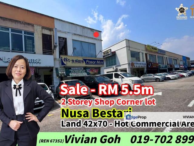 Shop for sale in Bukit Ledang, Johor