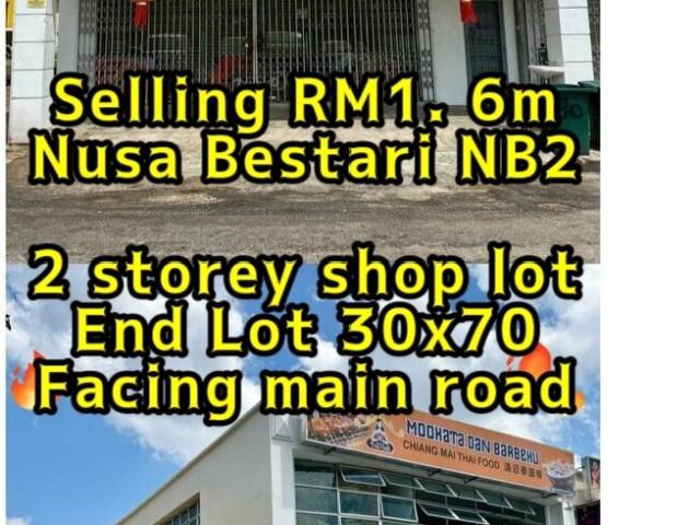 Shop for sale in Bukit Ledang, Johor