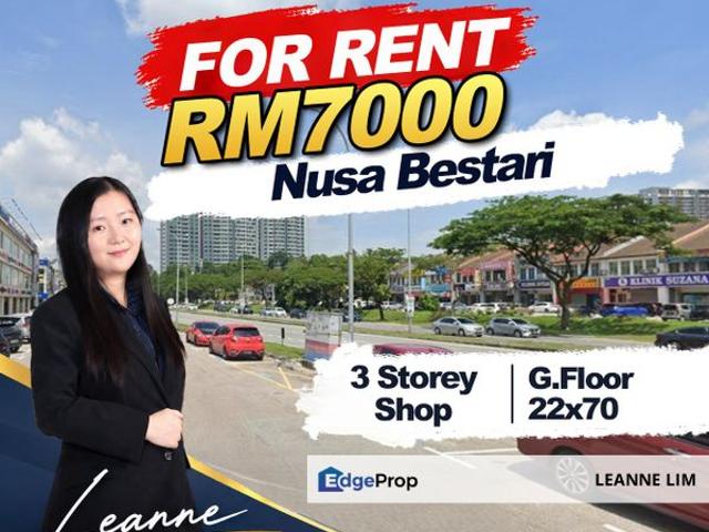 Shop for rent in Iskandar Puteri, Johor Bahru