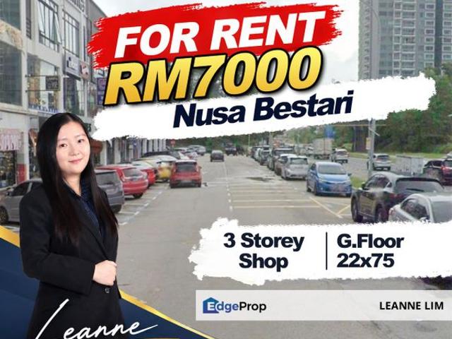 Shop for rent in Iskandar Puteri, Johor Bahru