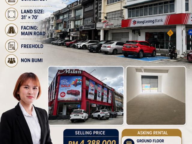 Shop for sale in Bukit Ledang, Johor