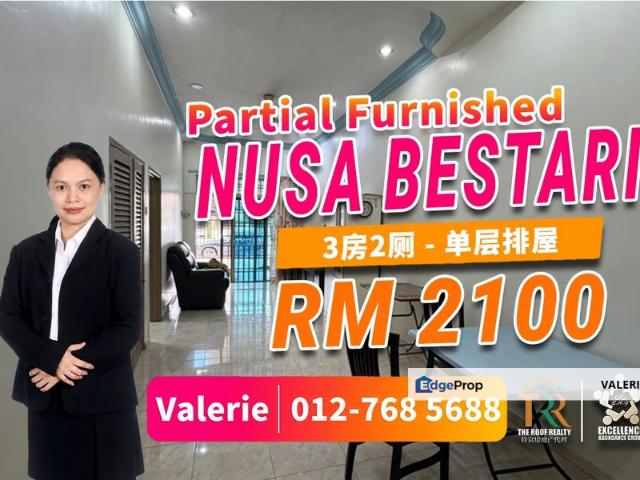 House for rent in Iskandar Puteri, Johor Bahru