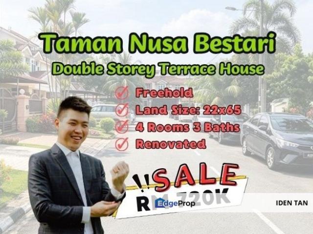 House for sale in Iskandar Puteri, Johor Bahru
