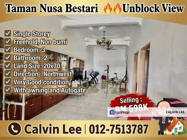 House for sale in Bandar Uda Utama, Iskandar Puteri
