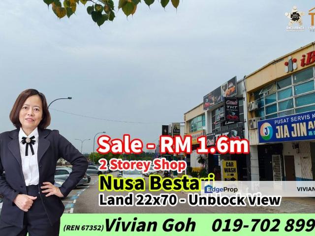 Shop for sale in Bandar Uda Utama, Iskandar Puteri