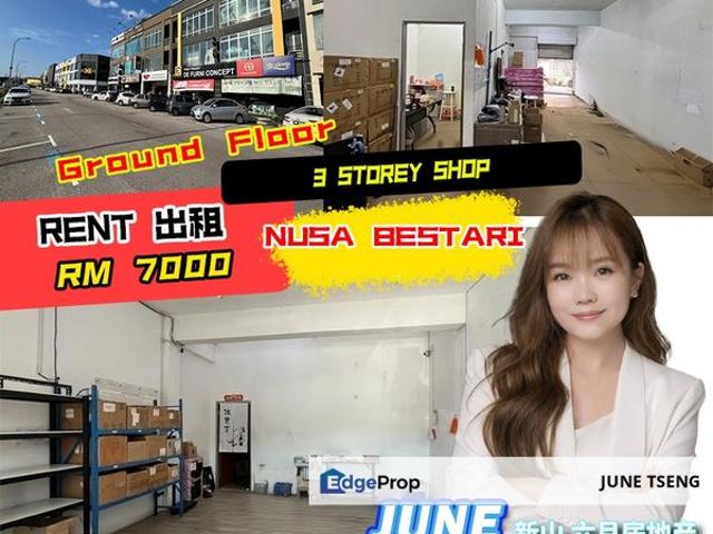 Shop for rent in Bukit Ledang, Johor