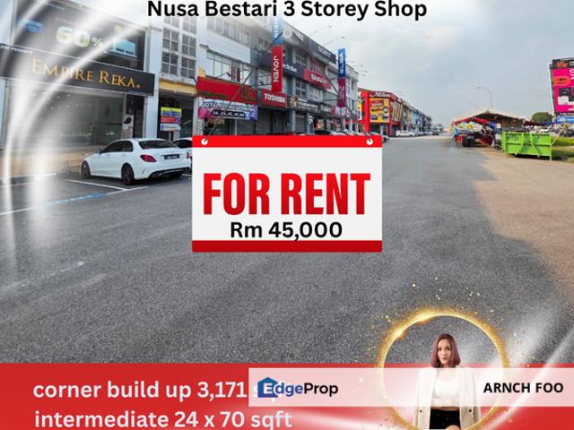 Shop for rent in Bukit Ledang, Johor