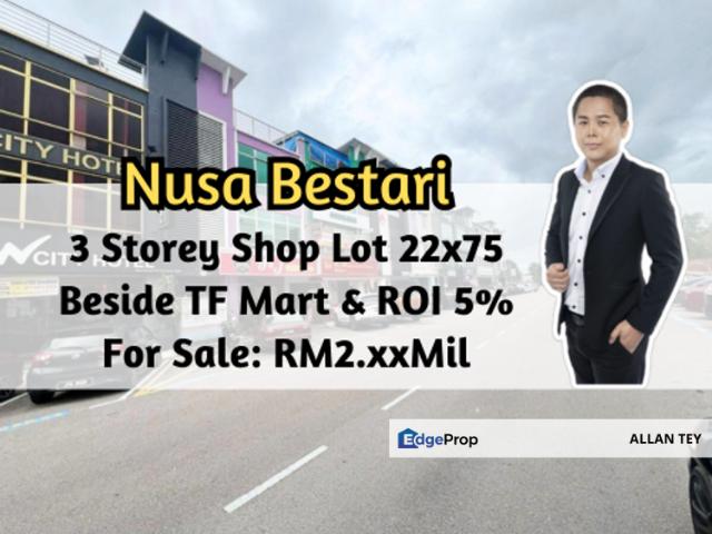 Shop for sale in Bandar Uda Utama, Iskandar Puteri