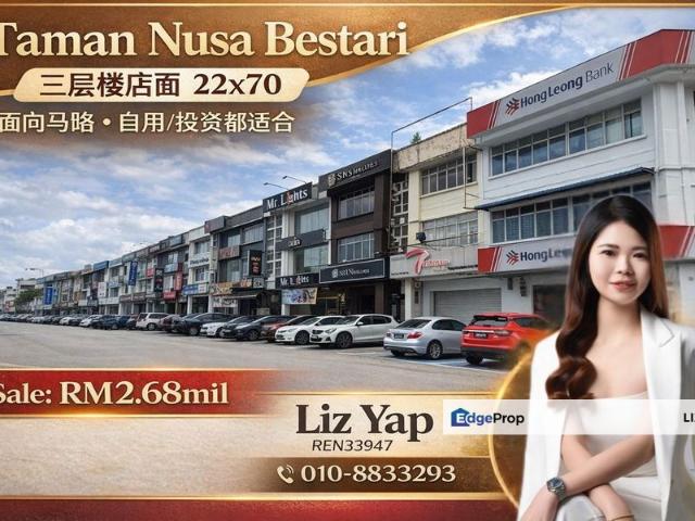 Shop for sale in Bukit Ledang, Johor