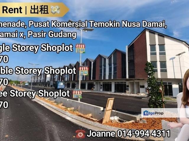 Shop for rent in Pasir Gudang, Johor