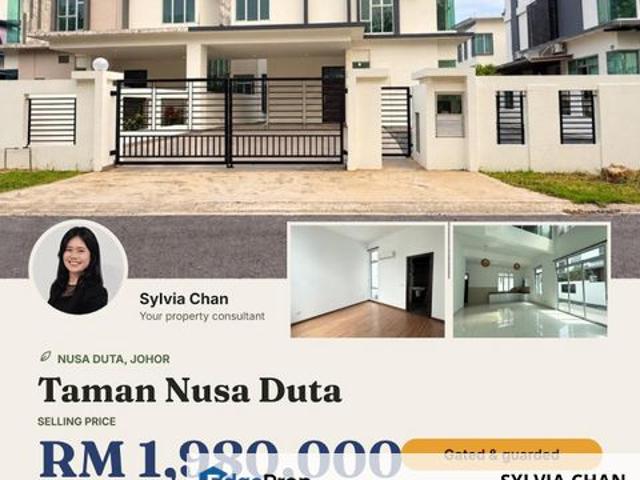 House for sale in Taman Nusa Duta, Iskandar Puteri