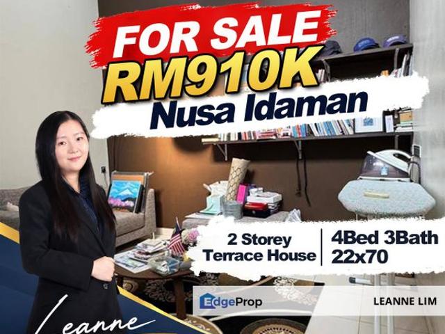 House for sale in Iskandar Puteri, Johor Bahru