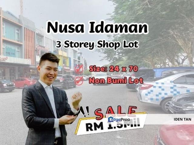 Shop for sale in Pulai, Bukit Ledang