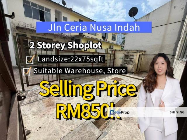 Shop for sale in Pulai, Bukit Ledang