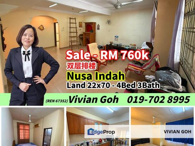House for sale in Iskandar Puteri, Johor Bahru