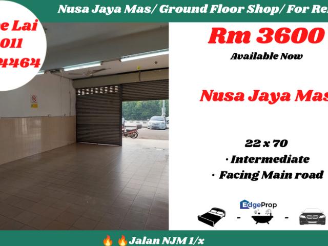 Shop for rent in Iskandar Puteri, Johor Bahru