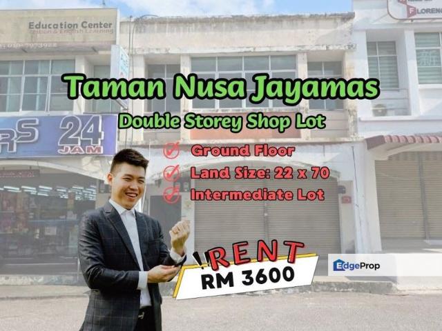 Shop for rent in Iskandar Puteri, Johor Bahru