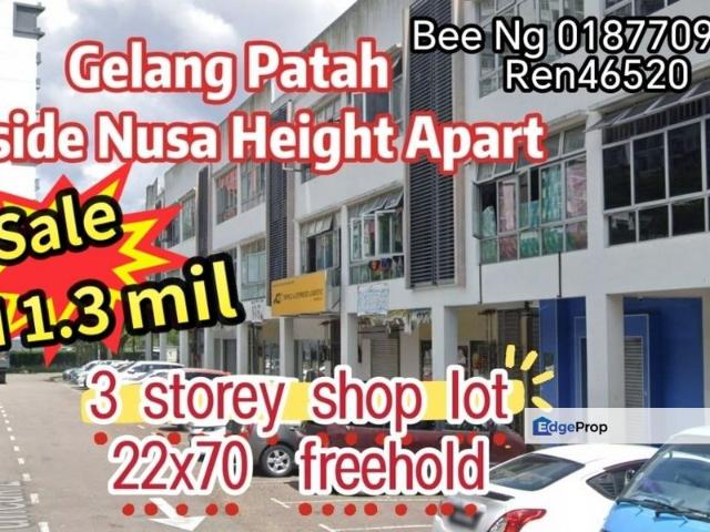 Shop for sale in Bukit Ledang, Johor