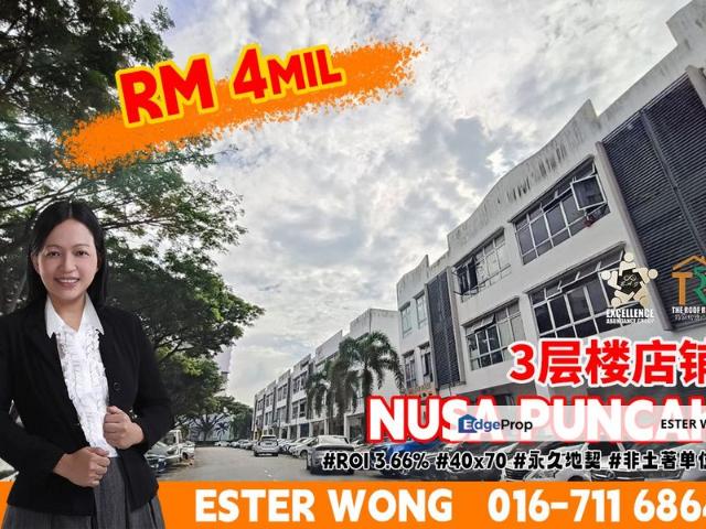 Shop for sale in Bukit Ledang, Johor