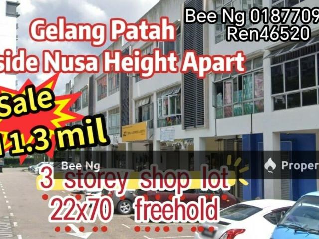 Shop for sale in Bukit Ledang, Johor