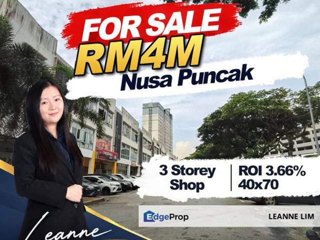 Shop for sale in Bukit Ledang, Johor