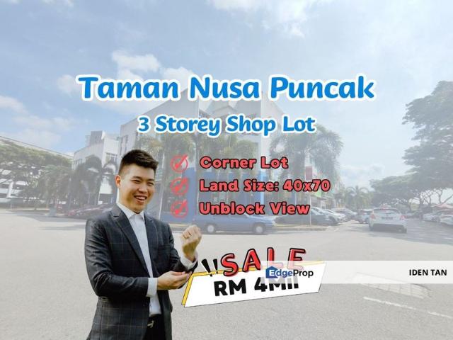 Shop for sale in Bukit Ledang, Johor