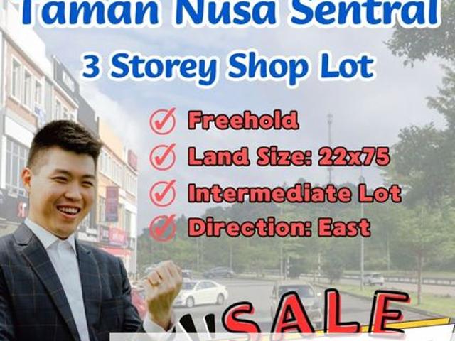 Shop for sale in Pulai, Bukit Ledang