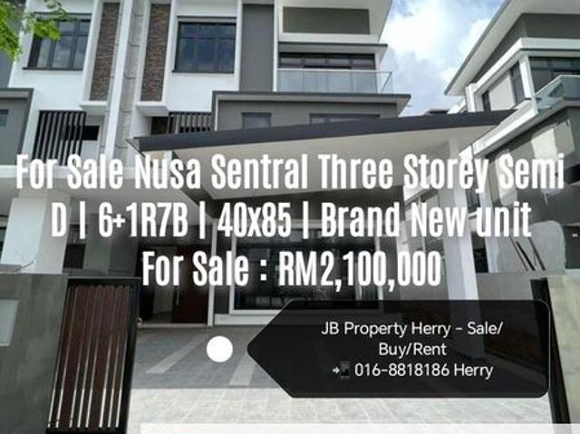 House for sale in Nusa Sentral, Iskandar Puteri