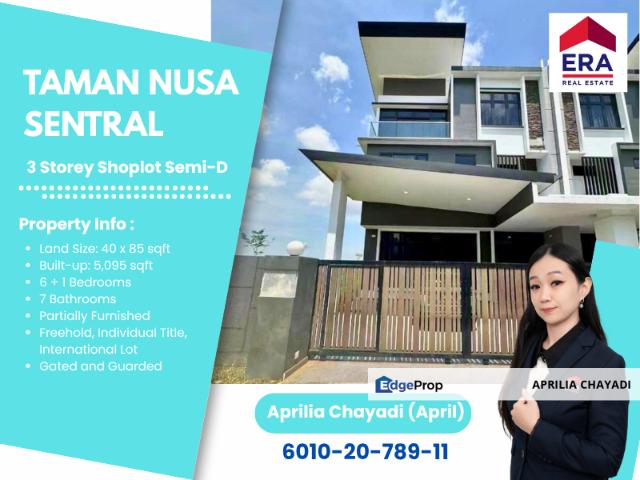 House for rent in Nusa Sentral, Iskandar Puteri