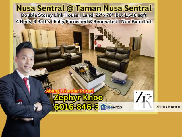 House for sale in Nusa Sentral, Iskandar Puteri