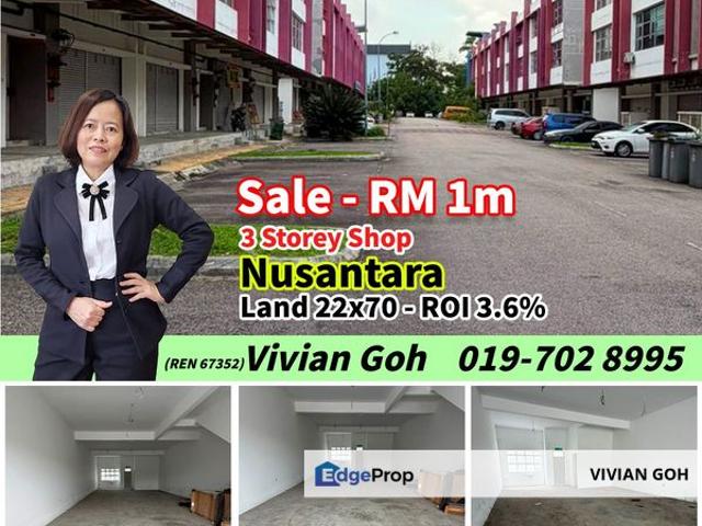 Shop for sale in Bukit Ledang, Johor