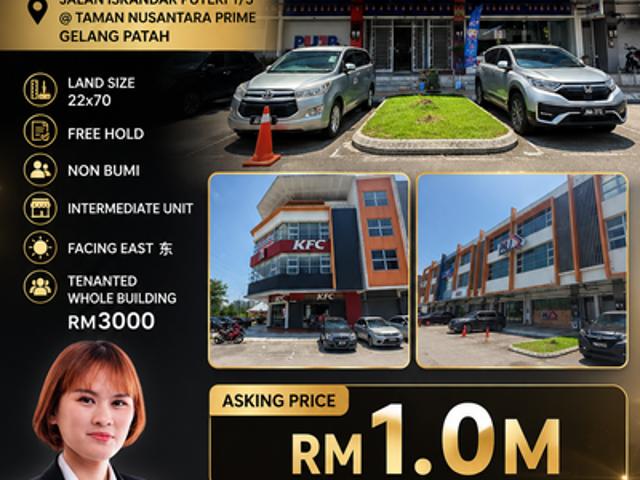 Shop for sale in Bukit Ledang, Johor