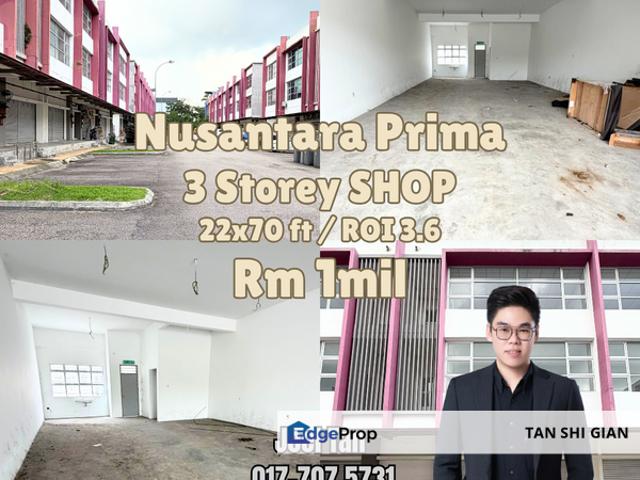 Shop for sale in Gelang Patah, Iskandar Puteri