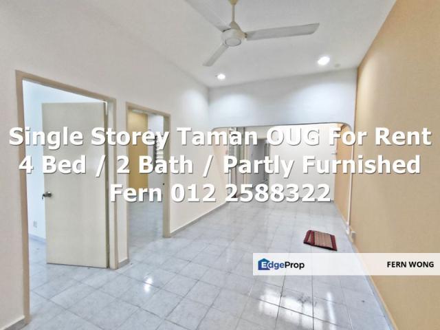 House for rent in Taman Overseas Union, Kuala Lumpur
