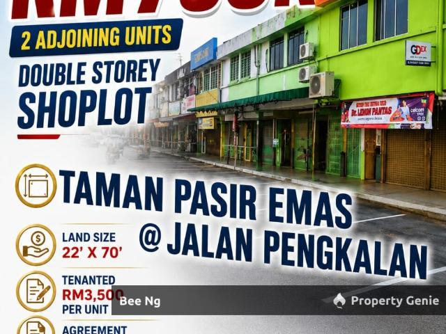 Shop for sale in Johor