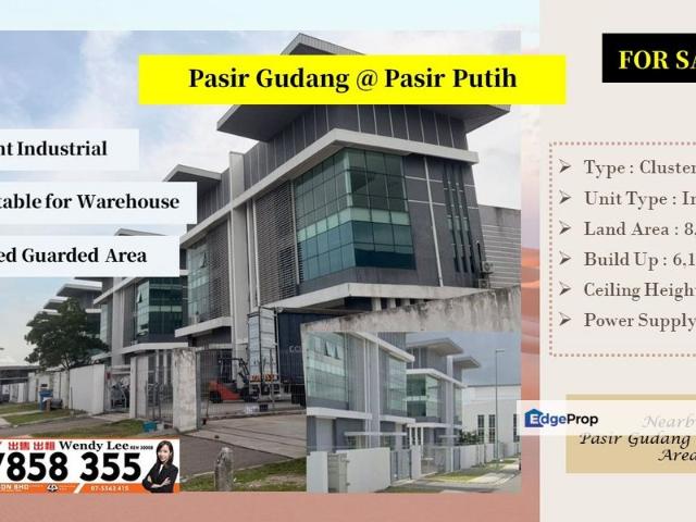 Warehouse for sale in Pasir Gudang, Johor