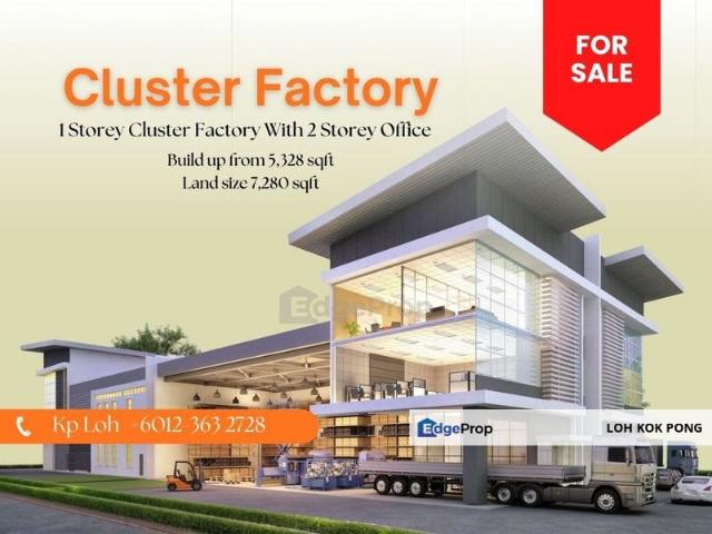 Warehouse for sale in Pasir Gudang, Johor