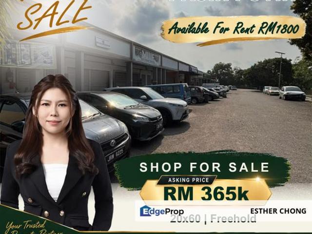 Shop for sale in Pasir Gudang, Johor Bahru