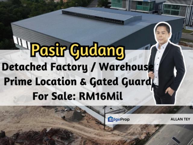 Warehouse for sale in Pasir Gudang, Johor