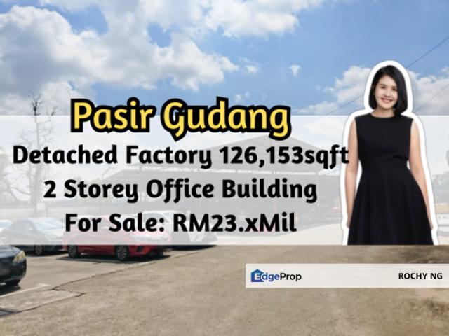 Warehouse for sale in Pasir Gudang, Johor