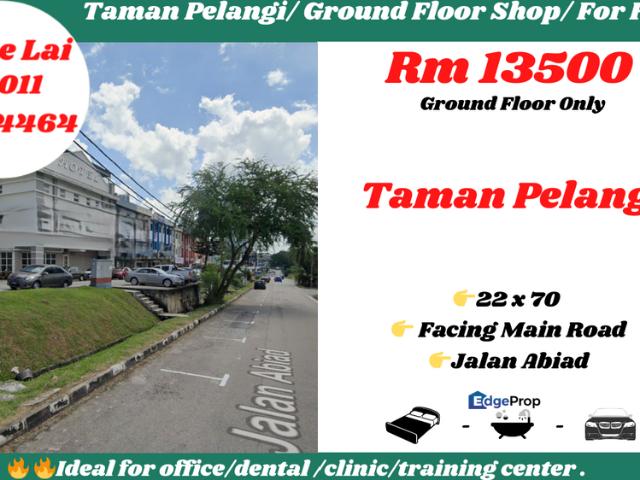 Shop for rent in Johore Bahru, Johor