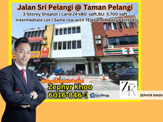 Shop for rent in Taman Sri Teberau, Johor Bahru
