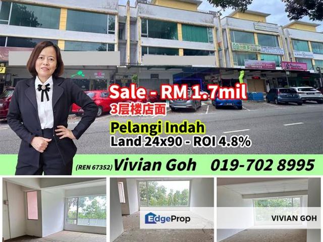 Shop for sale in Ulu Tiram, Johor Bahru