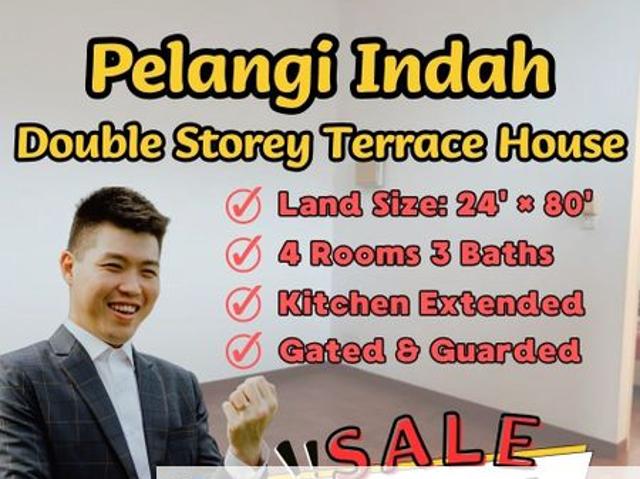 House for sale in Taman Pelangi Indah, Ulu Tiram