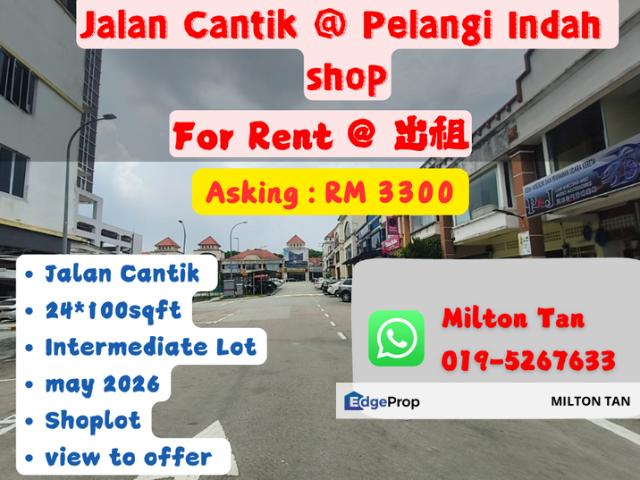Shop for rent in Johor