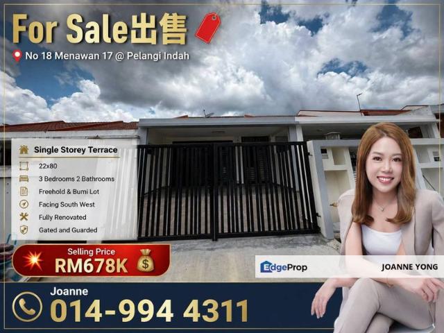 House for sale in Ulu Tiram, Johor