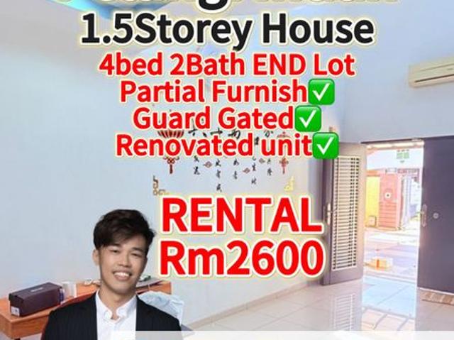 House for rent in Ulu Tiram, Johor