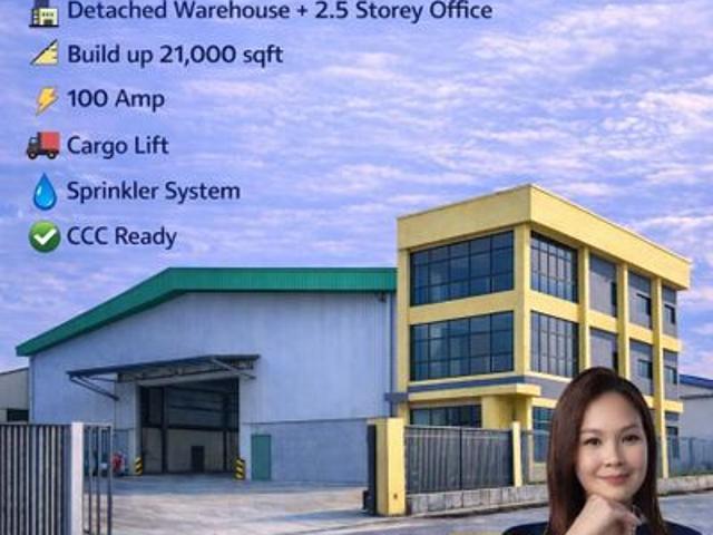 Warehouse for rent in Petaling, Subang Jaya